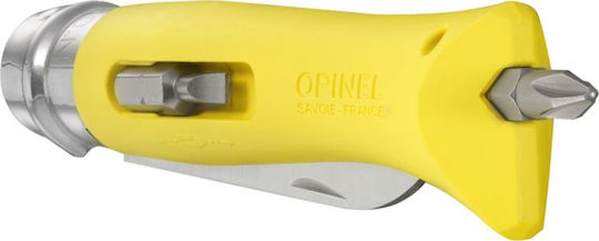 Opinel No.09 Cuțit De Buzunar Galben