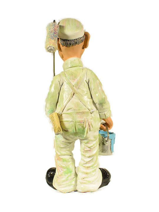 SP Souliotis Decorative Statuette Made of Plastic Painter 8x13x17cm