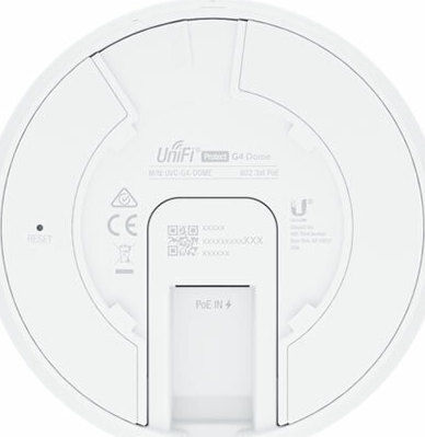 Ubiquiti UniFi Protect G4 Dome IP Surveillance Camera Full HD+ 4MP Waterproof with Two-Way Communication and Lens 3.6mm