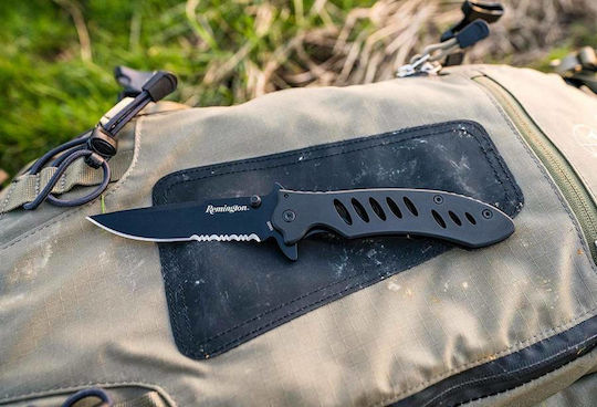 Remington F.A.S.T Series Large Folder Σουγιάς Μαύρος σε Θήκη