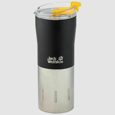 Jack Wolfskin Kariba Glass Thermos Stainless Steel Silver 500ml with Cap-Cup 8007041-6000