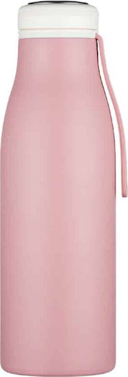 Graffiti Softail Tall Local Fluff Μπουκάλι Θερμός Ανοξείδωτο 500ml Ροζ