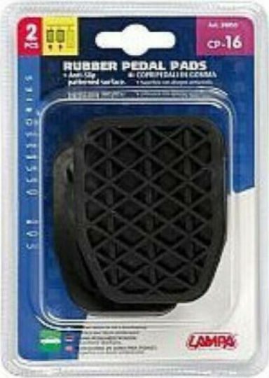 Lampa CP-16 Car Pedal Set Non Slip for Bmw from Rubber Black 2pcs