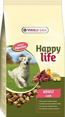 Versele Laga Happy Life Adult 3kg Hrană Uscată pentru Câini Adulți cu Miel