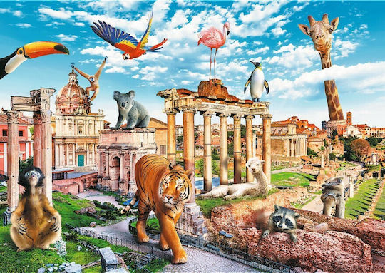 Funny Cities Wild Rome Puzzle 2D 1000 Pieces