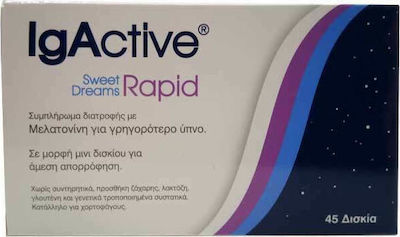 IgActive Sweet Dreams Rapid Supplement for Sleep 45 tabs