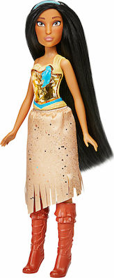 Hasbro Royal Shimmer Pocahontas Păpușă Prințesa Disney pentru 3++ Ani