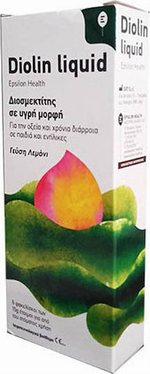 Epsilon Health Diolin Liquid Ειδικό Συμπλήρωμα Διατροφής 6 φακελίσκοι Λεμόνι