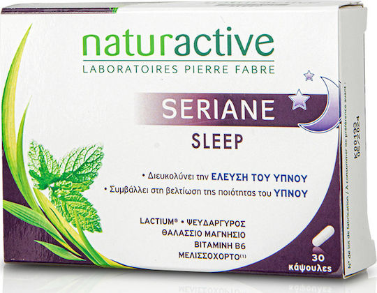 Naturactive Seriane Sleep Συμπλήρωμα για τον Ύπνο 30 κάψουλες