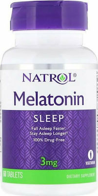 Natrol Melatonin 3мг Суплемент за Сън 60 табове