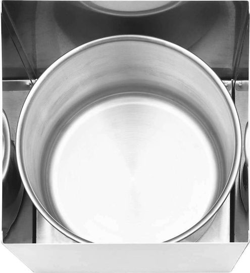 vidaXL Διανεμητής Σάλτσας Ανοξείδωτος 3.5lt με Ύψος 25εκ. 3.5lt