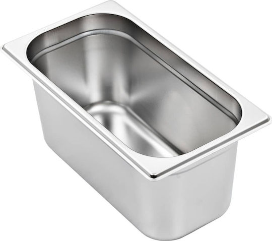 vidaXL Σκεύος Gastronorm Ανοξείδωτο GN1/3 με Βάθος 150mm (4τμχ)