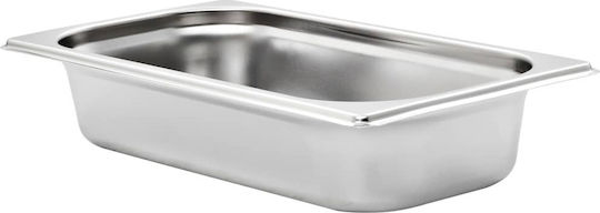 vidaXL Σκεύος Gastronorm Ανοξείδωτο GN1/3 με Βάθος 65mm (8τμχ) Τεμ Gn Χιλ Ατσάλι