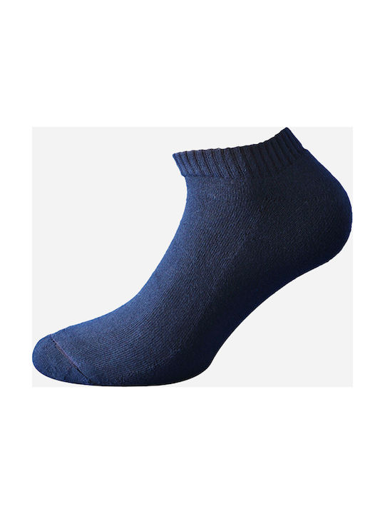 Walk Ανδρικές Μονόχρωμες Κάλτσες Μπλε