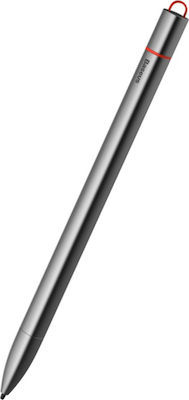 Baseus Square Line Capacitive Digitale Touchpen mit Palm Rejection für iPad in Silber Farbe ACSXB-0G