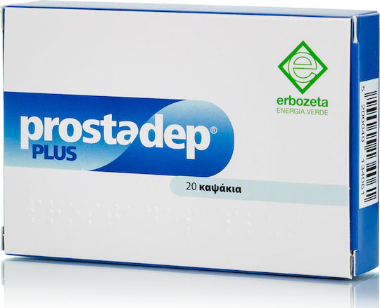 Erbozeta Prostadep Plus Supliment pentru Sănătatea Prostatei 20 Capsule
