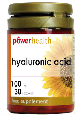 Power Health Acid Hyaluronic 100мг Суплемент за Здравето на Ставите 30 капси