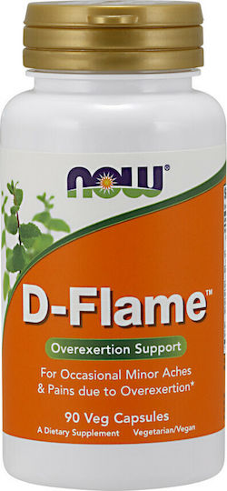 Now Foods D-Flame Ειδικό Συμπλήρωμα Διατροφής 90 φυτικές κάψουλες