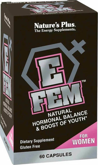 Nature's Plus E-Fem Ειδικό Συμπλήρωμα Διατροφής 60 κάψουλες