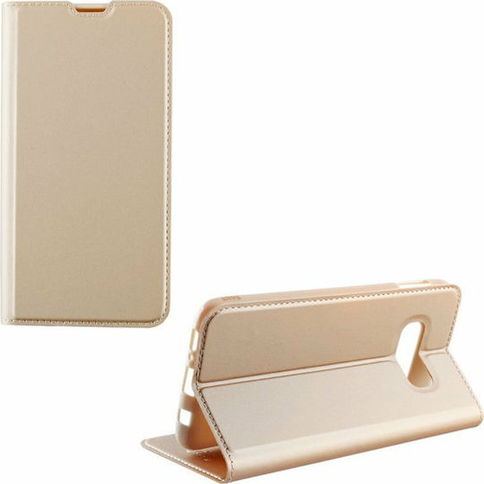 Idol 1991 Prime Magnet Book Synthetic Leather Gold (Galaxy S10e)