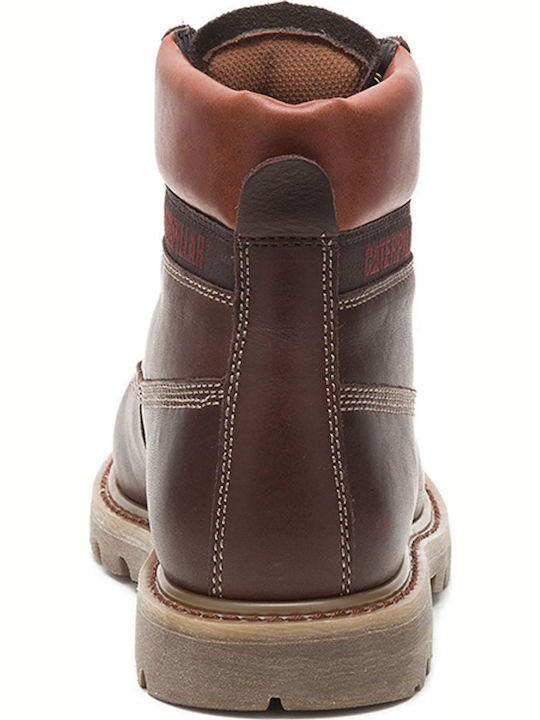 Colorado Lux Mahogany Δερμάτινα Καφέ Ανδρικά Αρβυλάκια