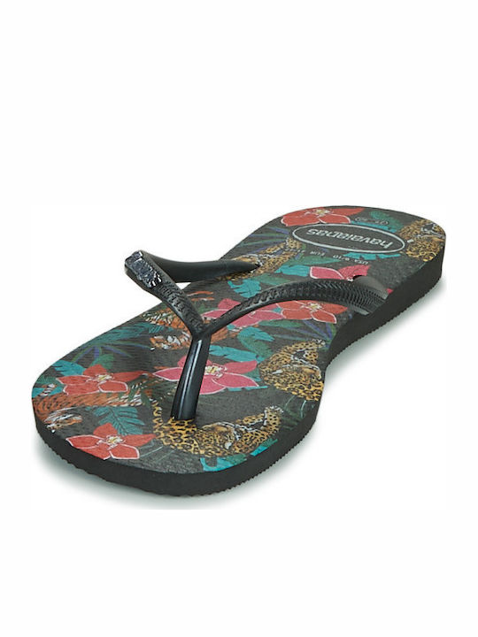 Slim Tropical Frauen Flip Flops in Mehrfarbig Farbe