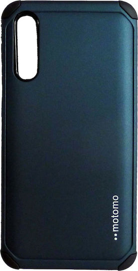 Motomo Tough Armor Umschlag Rückseite Silikon Blau (iPhone XR)