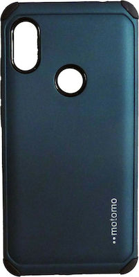 Motomo Tough Armor Synthetic Back Cover Navy Blue (Huawei P Smart Z)