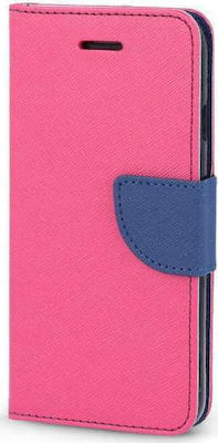 Forcell Fancy Synthetic Leather Wallet Fuchsia (iPhone X / Xs)