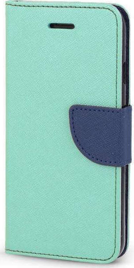 Brieftasche Synthetisches Leder Türkis (Galaxy S7 Edge)