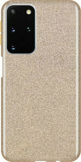 Back Cover Σιλικόνης Χρυσό (Huawei P40 Pro)