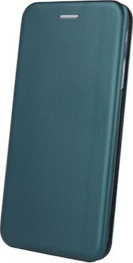Elegance Book Synthetic Leather Green (Galaxy S10 Lite)