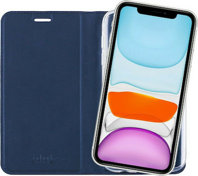 Idol 1991 Prime Magnet Synthetic Leather Book Blue (iPhone 11)