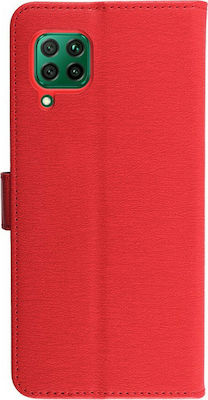 Volte-Tel Allure Magnet Synthetic Leather Wallet Red (Huawei P40 Lite)