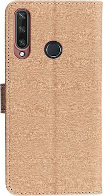 Volte-Tel Allure Magnet Synthetic Leather Wallet Gold (Huawei Y6p)