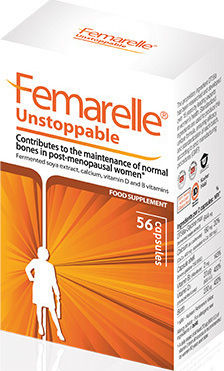 Femarelle Unstoppable Ergänzungsmittel für die Menopause 56 Mützen