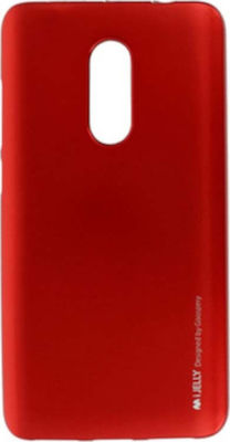 Mercury iJelly Silicone Back Cover Red (Huawei Mate 10 Lite)