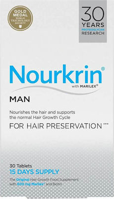 Nourkrin Man For Hair Preservation 30 Ταμπλέτες
