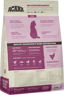 Acana Kitten First Feast Dry Food for Juvenile Cats with Chicken 1.8kg