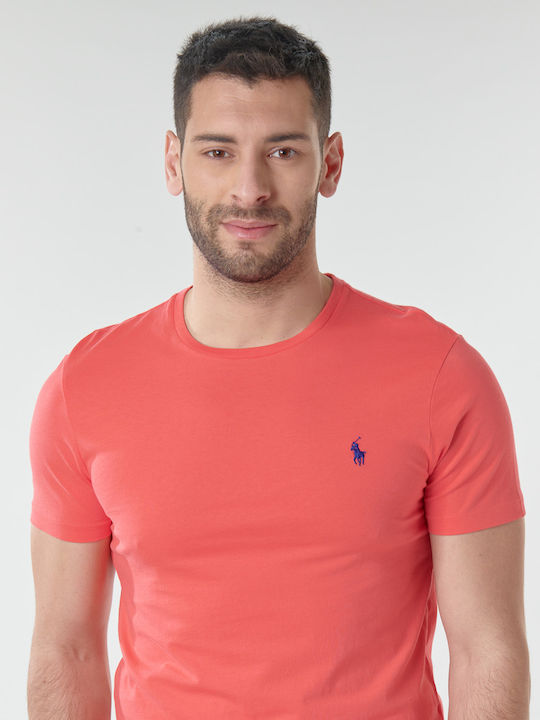 Men's Short Sleeve T-shirt Red