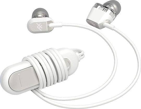 iFrogz Sound Hub XD2 In-ear Bluetooth Handsfree Ακουστικά με Αντοχή στον Ιδρώτα Λευκά