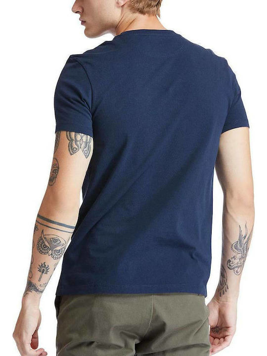Dunstan River T-shirt Navy Μπλε
