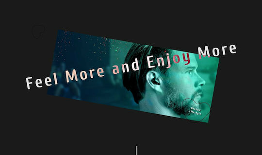 Beebud In-ear Bluetooth Handsfree Ακουστικά με Θήκη Φόρτισης Μαύρα