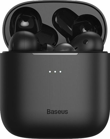 Baseus W06 In-ear Bluetooth Handsfree Căști cu Rezistență la Transpirație și Carcasă de Încărcare Negru