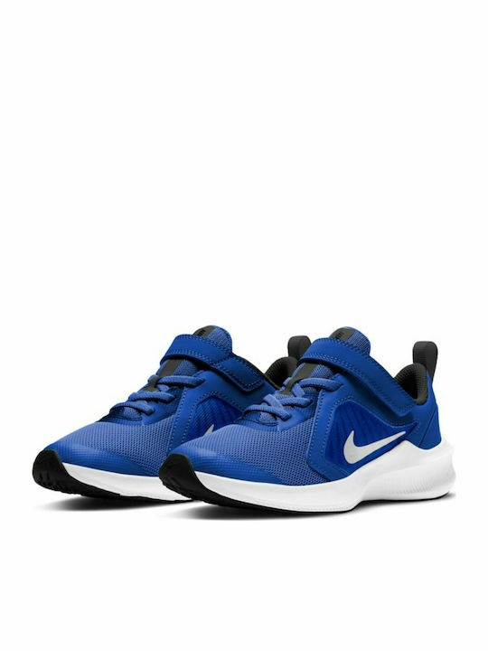 Downshifter Downshifter 10 Kids Sports Shoes Running with Hoop & Loop Closure Blue