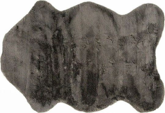 Tzikas Carpets 26163-096 Αντιολισθητικό 70x100cm Fur Grey