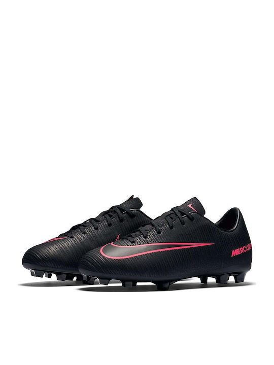 Nike Παιδικά Ποδοσφαιρικά Παπούτσια Mercurial Vapor XI FG PS/GS Schwarz