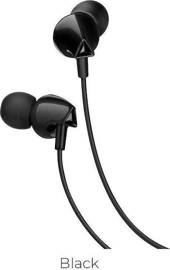 Hoco M60 În ureche Handsfree cu Mufă 3.5mm Negru