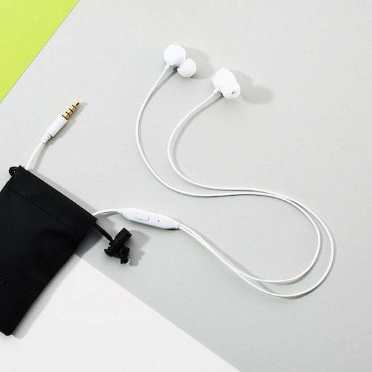Remax RM-550 In-ear Handsfree Headphones with Connector 3.5mm White