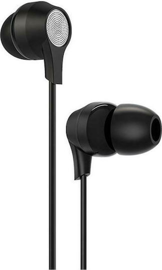 Borofone BM28 In-ear Handsfree με Βύσμα 3.5mm Μαύρο